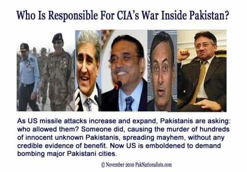 Who In Pakistan Is Responsible For CIA Drones?