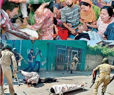 image027 Indian terror in Kashmir hidden from the world's eye by a carefully-constructed image of India as an ideal democracy.